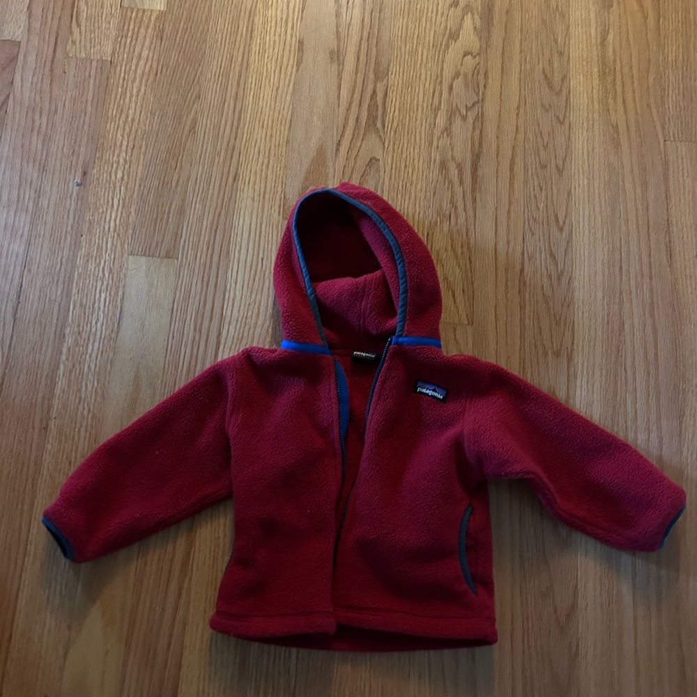 Patagonia Red Hooded Jacket
